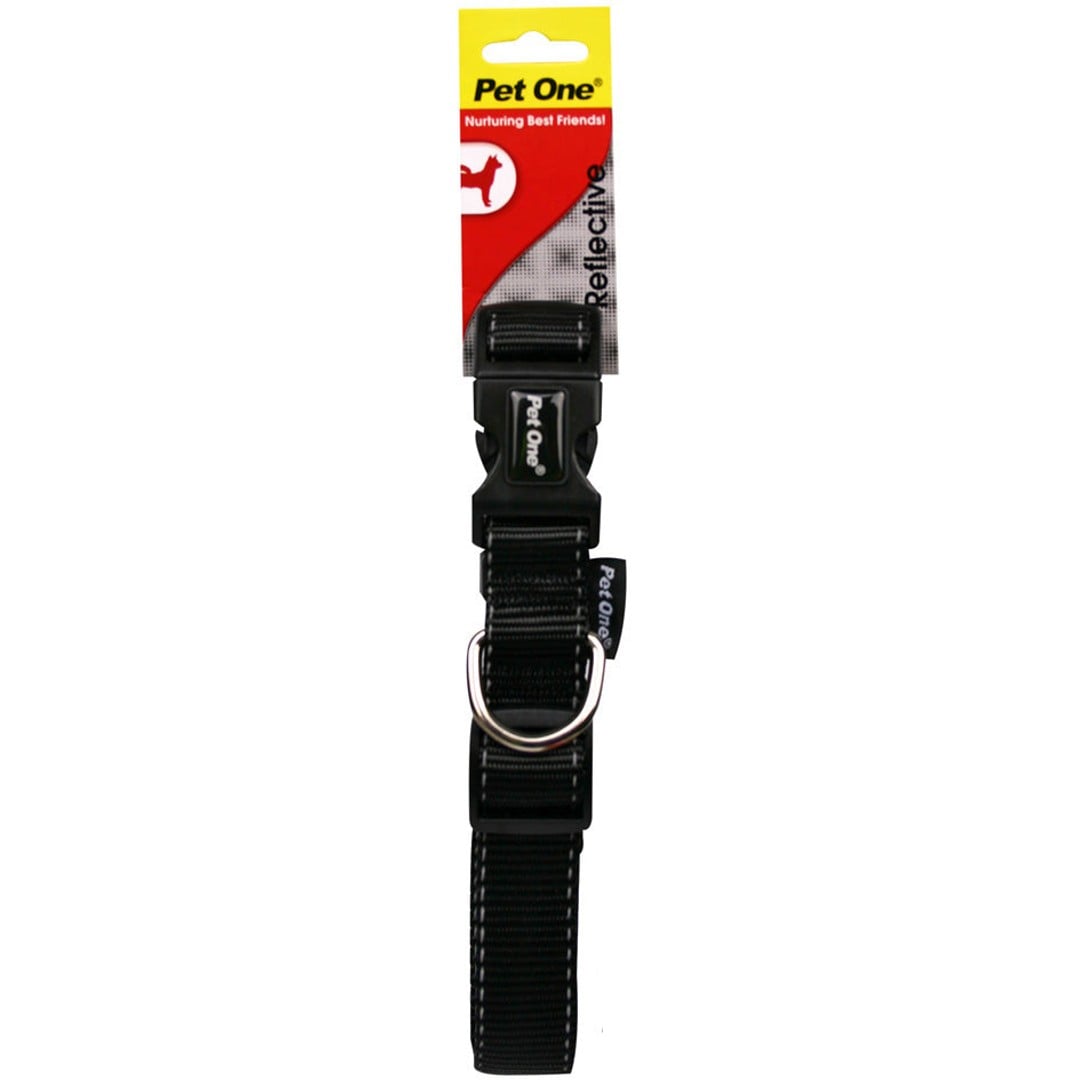Pet One Collar 37cm Black