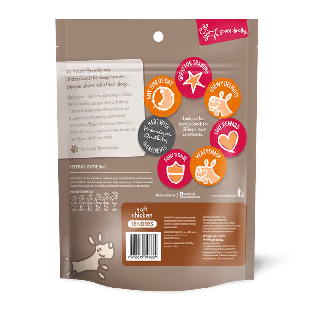 Yours Droolly Soft Chicken Tenders 500g